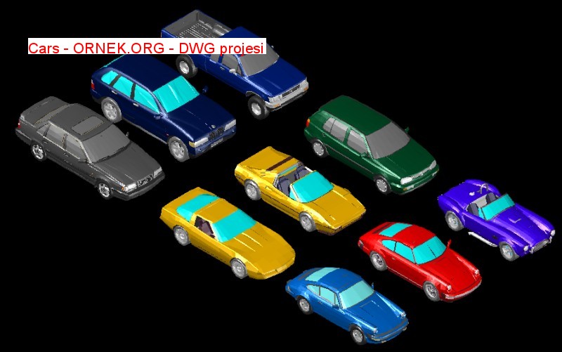 Cars Autocad Çizimi